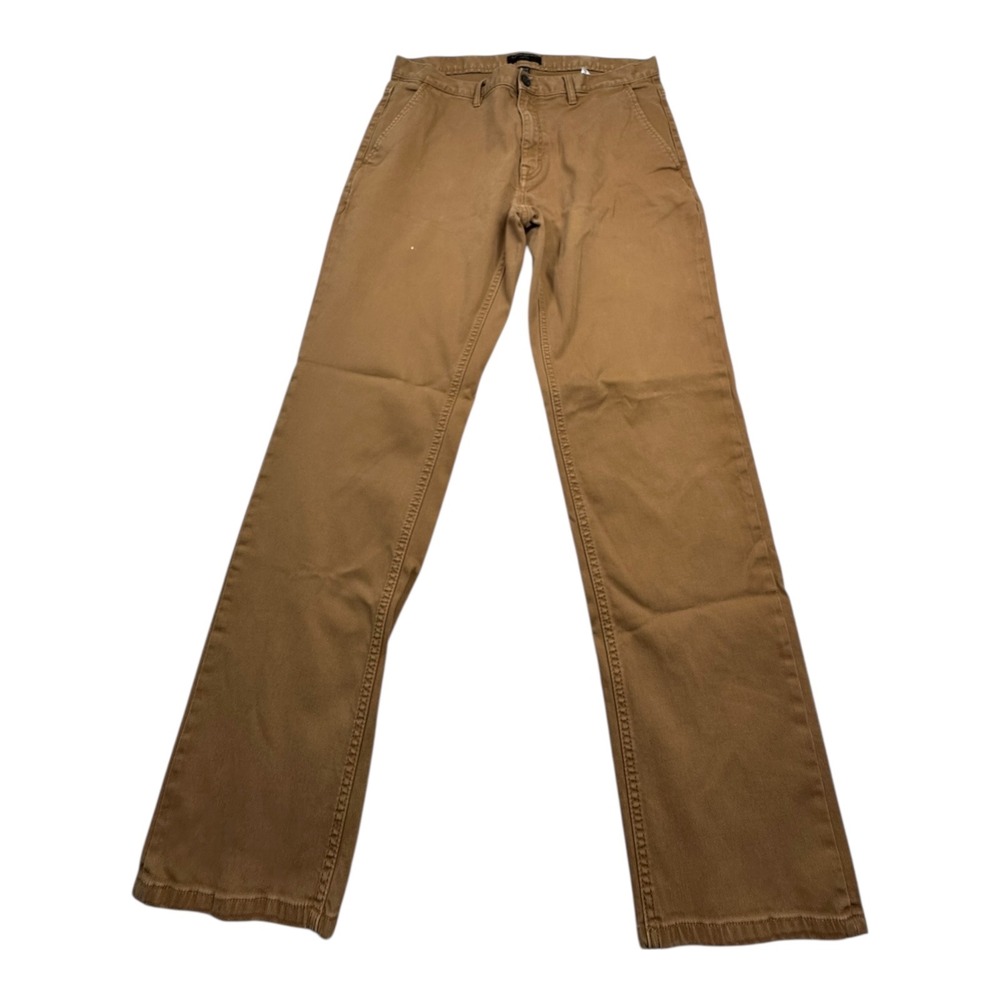 Banana Republic Aiden Pant Khaki Chino Straight‎ Leg Men Size 33x32